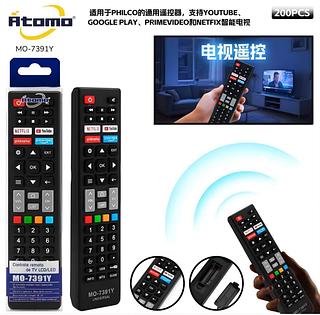 Controle Remoto Universal Tv Philco YouTube Globoplay Prime Video Netflix