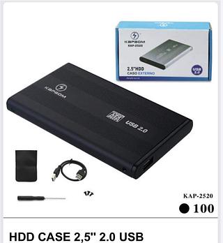 2.5HDD CASE EXTERNO 2.0usb