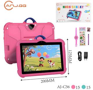 ￼Tablet Infantil 7" com Android 12, 4GB RAM e 64GB de Armazenamento – Ideal para Crianças marisa