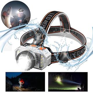 Lanterna De Cabeça Led Recarregável Usb Alta Potência 800mah
