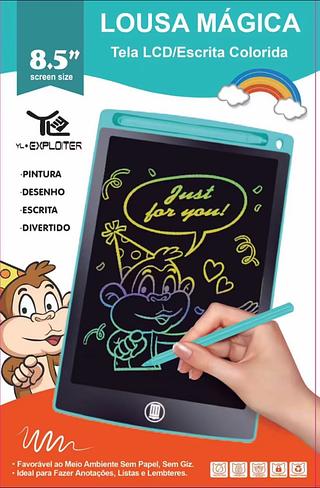 Prancheta De Desenho Eletrônico De 8,5Polegadas E Tela De L