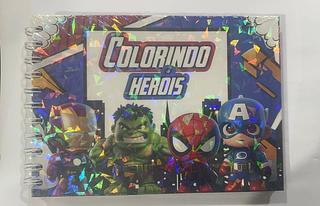 Livro de colorir personalizado com papel 120g com 50 desenhos ENVIAR O NOME