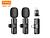 Kit2 Microfone Lapela Profissional Compativ Lighting E Tipoc—Agold