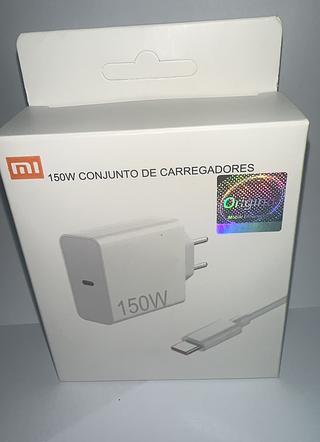 ￼Xiaomi Turbo 120w super rapito Carregador Completo Power Cabo tipo c+ Cabo Tipo C 150w