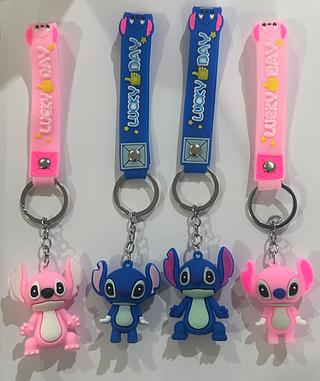 Chaveiro colorido animados, pacote com 12 unidades—GRANDE