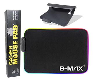 Mouse pad Bm-781 Gamer Com Led Rgb Usb Tecido Impermeável Mousepad