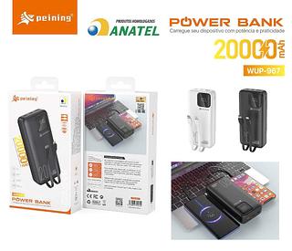 Carregamento Power Bank 20000mAh / Carregar Rapido +PD22.5W—Peining