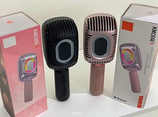 Microfone Karaoke Sem Fio KMC 650 Profissional Microfone De Karaokê Portátil Falante Sem Fio
