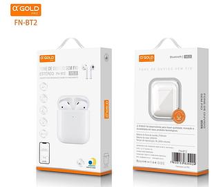Fone de Ouvido Sem fio Bluetooth 5.4 a'Gold FN-BT2 Estereo Original