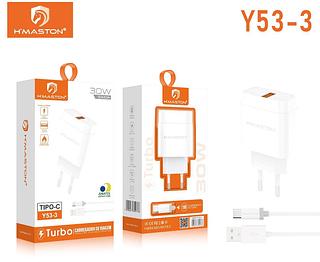 Carregador Completo TurboRápido H'maston 30w QC3.0 para iphone