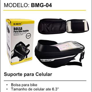 Bolsa de Guidão NIPARTE P/Bicicletas Porta Celular Smartphone Objetos 6.3polegado