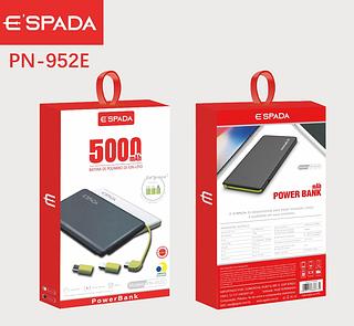 CARREGADOR PORTATIL 5000mha