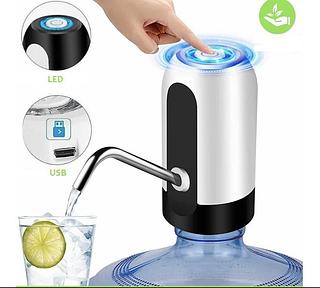 Bomba Automática Para Garrafão Bebedouro - Recarregável Usb
