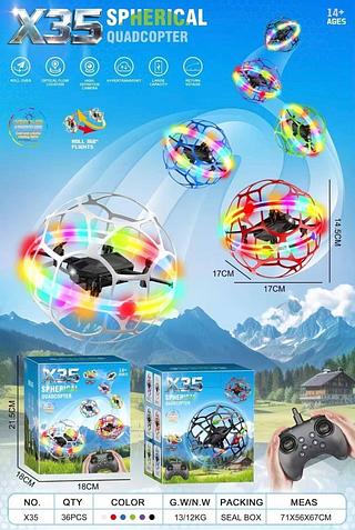 Drone Bola X35 : O Drone de Competição que Virou Febre Mundial no Estilo Futebol