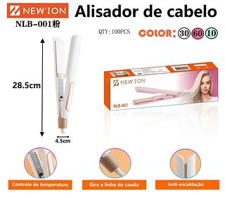 Prancha Chapinha elétrica ampliada, alisamento de cabelo, modelador de cabelo, dupla utilização, íon negativo, placa de alisamento, 110v-220v