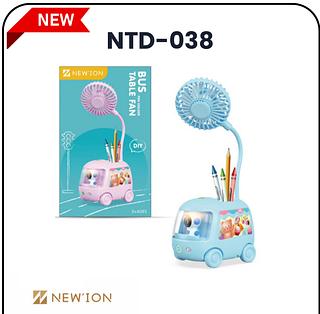 VENTILADOR DE MESA carrega usb pode Porta Caneta top