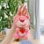 HJ Lotso Morango Urso Saco Pingente Brinquedo De Pelúcia Chaveiro