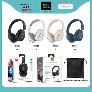 Fone de ouvido on-ear sem fio bluetooth JBL Tune A12