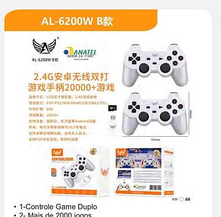 Y6 Game Stick Vídeo Game Retro Game 2 Controles Sem Fio 20Mil Jogos