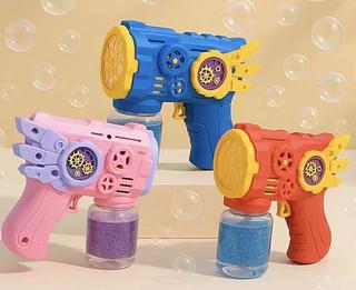 Brinquedo Maquina Bolha De Sabão Capivara Pistola Automatica, Fanwix