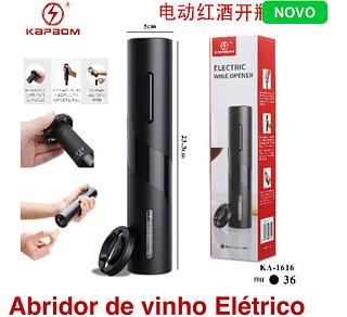 Abridor De Vinho pilha Automático Saca Rolhas Premium