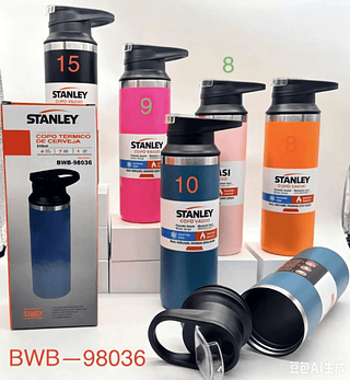 Garrafa Térmica Aço Inox a Vácuo 510ML—Marca StanleyGarrafa Térmica Aço Inox a Vácuo 510ML—Marca Stanley