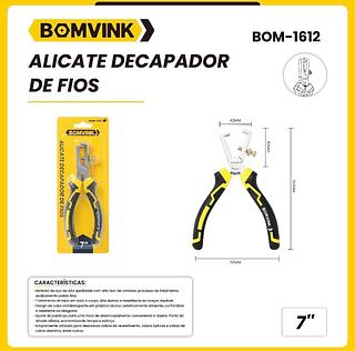 Alicate Decapador De Fios Ajustável Profissional Bomvink
