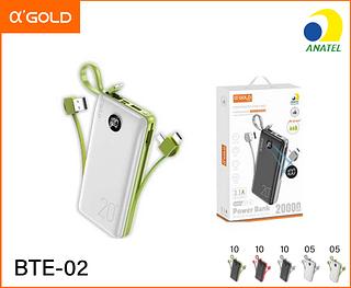 Power Bank 20000 Mah Carregador Portatil Original Anatel Nf