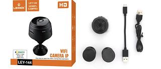 Mini Câmera Espiã Wifi Visão Noturna Gravador Voz A9 -Ley144