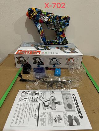 brinquedo lançador elétrico +5000 bolinhas de gel recarregável （sem garantia）