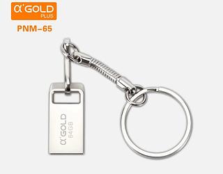 NOVA Mini Pendrive original Chaveiro Metal Usb 64G—AGOLD