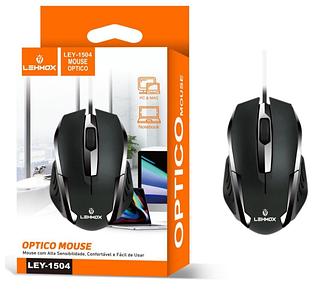 Mouse Para Computador Com Fio Lehmox