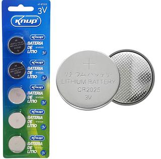 Bateria De Litio Kit 5un Pilha 3v Calculadora Placa Mae