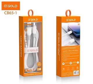 Cabo USB Carregamento Rápido A'Gold Para v8