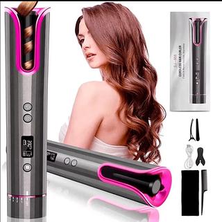 Modelador De Cabelos em Cachos Portátil Recarregável USB Tela de temperatura 110v-220v bivote