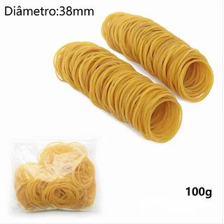 Elástico Silicone 38mm Diâmetro100g Elásticos Prender Pamonha
