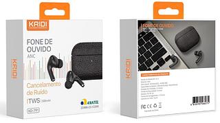 Fone Bluetooth Kaidi Sem fio ows— original