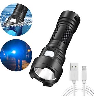 Mini Lanterna Led Usb Recarregável 3 Níveis Ajustáveis