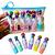 Kit marca texto Super Mario 6 cores papelaria fofa kawaii caneta