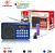 Rádio Retrô Bluetooth FM Mini Som Pendrive Cartão Radio Retro