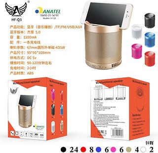 Alto-falante Q3 portátil com bluetooth Original