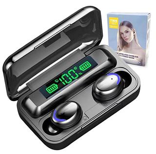 fone qualidade com laclado TWS 5.1COM VISOR Carregar Pordati