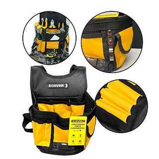 Bolsa de Ferramentas Resistente com Cinto e Alça Removível