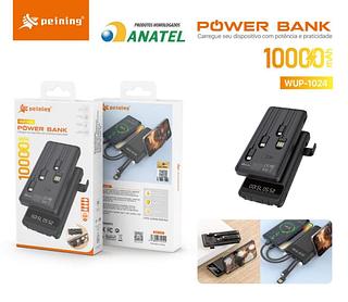 Power Bank Carregador Peining Wup-1024 USB Type-C 10.000 mAh