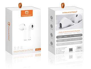 Fone Sem Fio De Ouvido Blouteooth H´maston Original