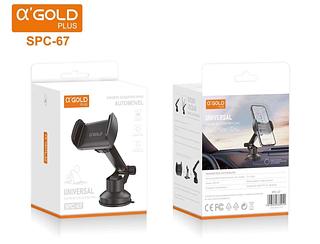 Suporte Veicular 2 em 1 Para Celular GPS Magnético Para Mesa / Carro Original-AGOLD