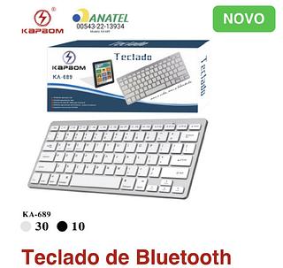 Teclado Bluetooth Sem Fio Tablet celula P/entrega ka-689