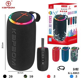 Caixa De Som Potente Bateria De Longa Duracao Bluetooth 5.0 prava agua