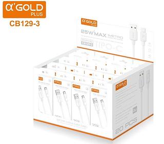 Cabo Dados Carga Rápida 25W Para iPhone–Agold