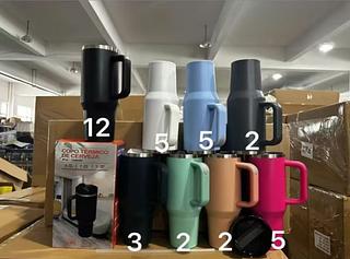 Copo Garrafa térmica com canudo 1200ml com stanley